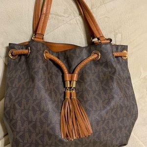 MK signature handbag.